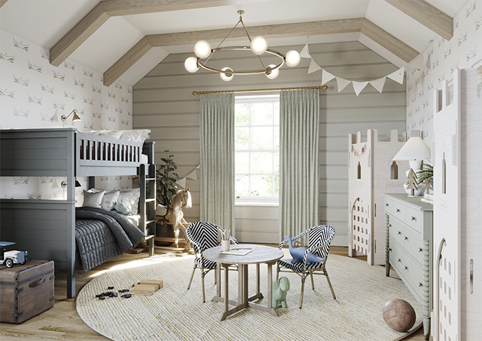 Jurassic Joust, Knights Way Templar - Made to Measure Curtains - Image 7